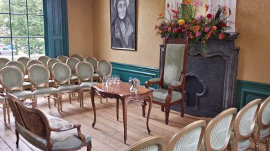 Salon trouwopstelling